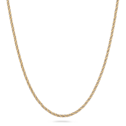 18 Ayar Altın | Halat Zincir | 16 İnç | 2,5 mm Kalınlık 18 Ayar Altın | Halat Zincir | 16 İnç | 2,5 mm Kalınlık