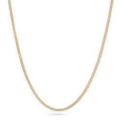 18 Ayar Sarı Altın Zincir | 16 İnç | 2,6mm Kalınlık 18 Ayar Sarı Altın Zincir | 16 İnç | 2,6mm Kalınlık