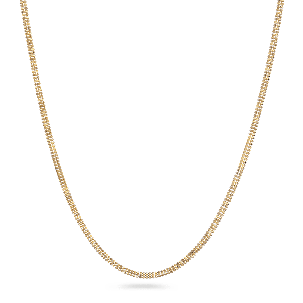 18 Ayar Sarı Altın Zincir | 16 İnç | 2,6mm Kalınlık 18 Ayar Sarı Altın Zincir | 16 İnç | 2,6mm Kalınlık