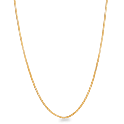 22ct Gold Sleek Fuchsschwanz Kette 1,7mm | 18 Zoll 22ct Gold Sleek Fuchsschwanz Kette 1,7mm | 18 Zoll