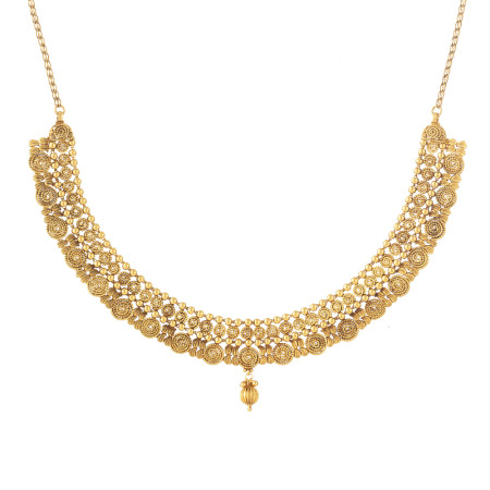 22ct Gold Indian Bridal Necklace 22ct Gold Indian Bridal Necklace