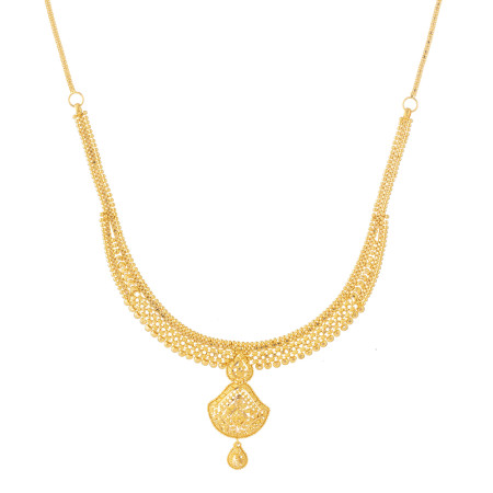 22ct Gold Asian Bridal Necklace 22ct Gold Asian Bridal Necklace