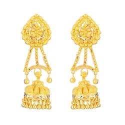 22 Ayar Altın Gelin Küpesi