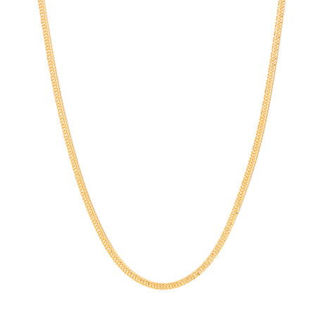 22ct Gold Women’s Foxtail Chain 16 Inches 22ct Gold Women’s Foxtail Chain 16 Inches