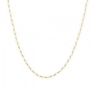22ct Gold Pearl Chain