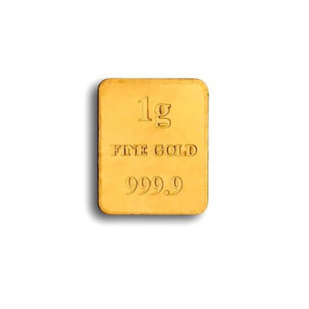 24ct Gold 1.0 Gram Fine Gold Bar 24ct Gold 1.0 Gram Fine Gold Bar