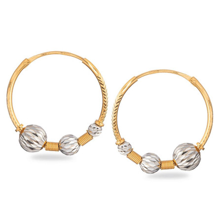 22ct Gold Hoop Earrings