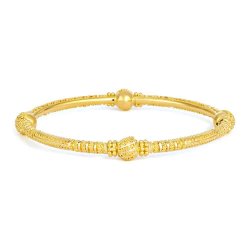 22ct Gold Single Kada (32353)