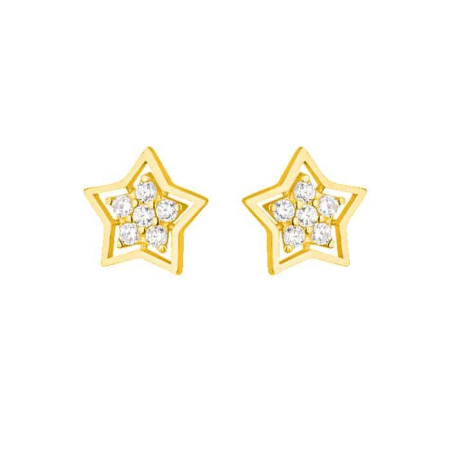 22ct Gold Star Earring (30877) 22ct Gold Star Earring (30877)