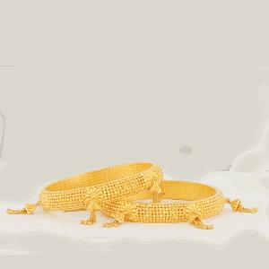 Jali Collection 22ct Gold Kada (24131)