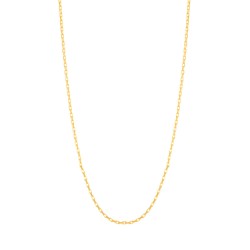 22ct Flat Trace Gliederkette