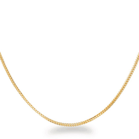 22ct Gold Premium Foxtail Chain 16 Inches 22ct Gold Premium Foxtail Chain 16 Inches