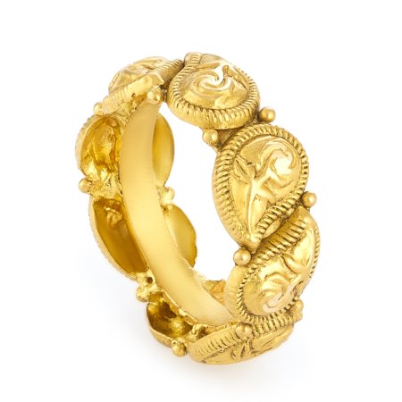 22ct Gold Antique Finish Heritage Ring 22ct Gold Antique Finish Heritage Ring