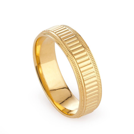 22ct Gold wedding Ring Band