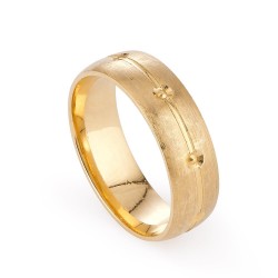 22ct Gold Wedding band | Size L