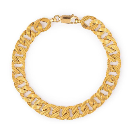 22 Carat Gold Gents Bracelet