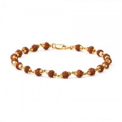 22ct Rudraksh Bracelet 5.0gm 22ct Rudraksh Bracelet 5.0gm