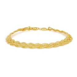 22ct Ladies Twisted Armband 3.6gm