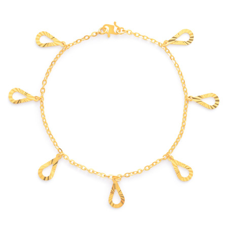 22ct Gold Charm Bracelet