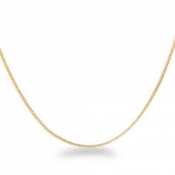 سلسلة ذيل الثعلب الذهبي عيار 22 قيراط 16 بوصة سلسلة ذيل الثعلب الذهبي عيار 22 قيراط 16 بوصة