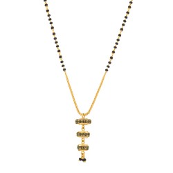 22ct Gold Drei Tropfen Kette Mangalsutra