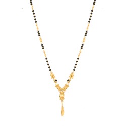 مانغالسوترا ذهبية هندية عيار 22 قيراط