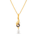 22ct Gold Royal Peacock Anhänger