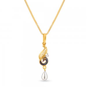 قلادة جالي 22 قيراط من جالي فيليجري خفيف 22 قيراط JLPN182