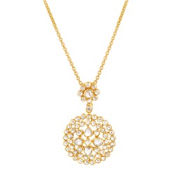 سلسال قلادة ألماس دائرية من الذهب عيار 22 قيراط من قلادة بولكي دائرية من الألماس سلسال قلادة ألماس دائرية من الذهب عيار 22 قيراط من قلادة بولكي دائرية من الألماس