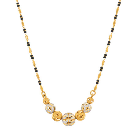 22ct Traditional Indian Gold Mangalsutra