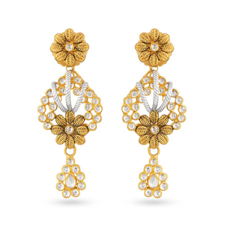 Anusha 22 Carat Gold Earring