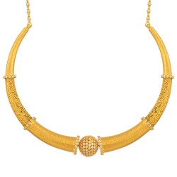 Bridal Necklace In 22 carat Gold