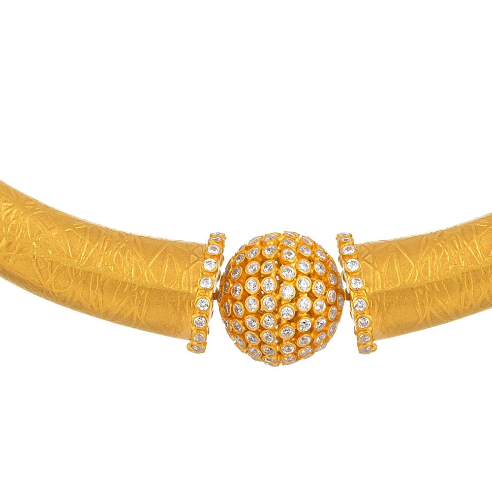 Bridal Necklace In 22 carat Gold