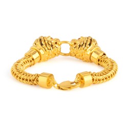 22ct Gold Löwe Herrenarmband