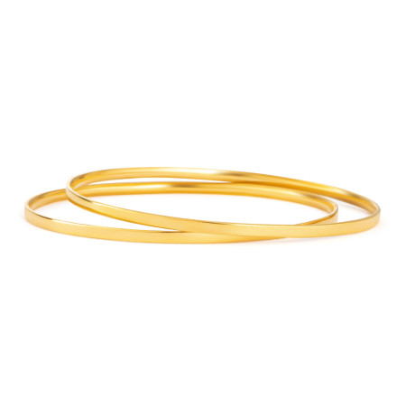 22ct Gold set of two Bangles 22ct Gold set of two Bangles