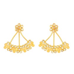 22ct Gold Polki Earrings