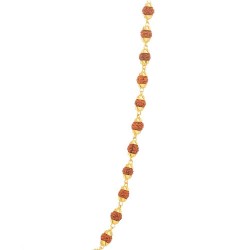 مالا رودراكش رودراكش ذهب عيار 22 قيراط مالا رودراكش رودراكش ذهب عيار 22 قيراط