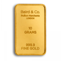 1 Gram Baird & Co. Made Fine Gold Bar 1 Gram Baird & Co. Made Fine Gold Bar
