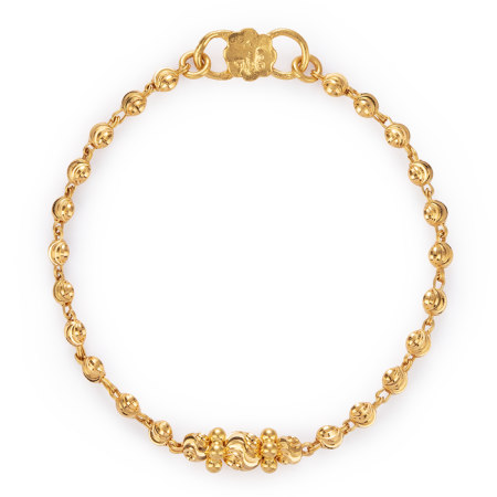 22ct Gold Baby Bracelet 2.4gm
