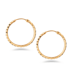 22kt Yellow Gold Bali Earring 22kt Yellow Gold Bali Earring