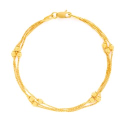 22ct Gold Damenarmband 6.8 gm