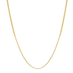 سلسلة من الذهب عيار 22 قيراط 3.5 جرام 16 بوصة سلسلة من الذهب عيار 22 قيراط 3.5 جرام 16 بوصة