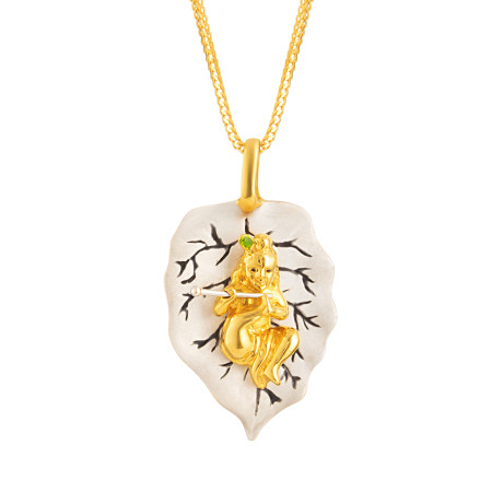 22ct Gold Lord Krishna Pendant 22ct Gold Lord Krishna Pendant