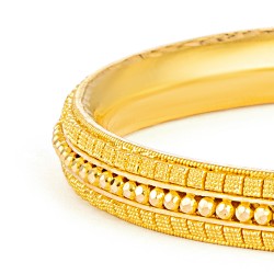 Jali Collection 22ct Gold Kada (26087)