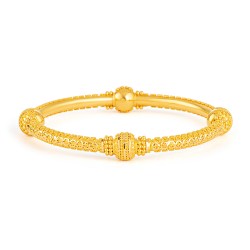 Jali Sammlung 22ct Gold Kada (32352)