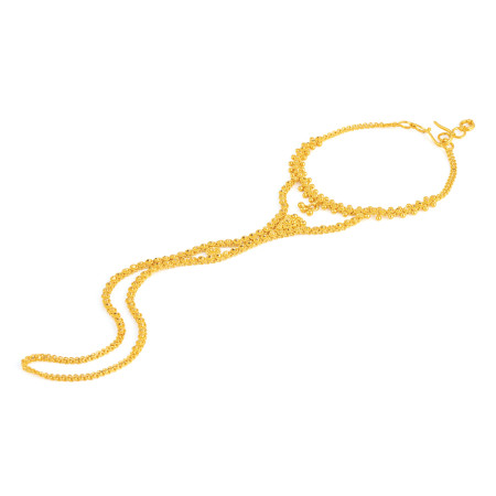 Jali Collection 22ct Gold Poncha Jali Collection 22ct Gold Poncha