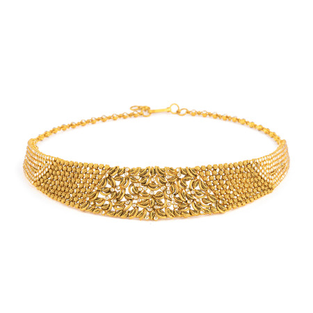 Antique Polki Bridal Choker in 22ct Gold