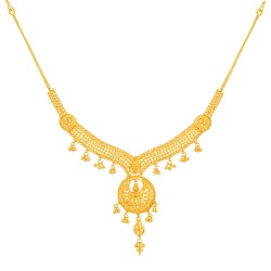 Filigrane Hochzeitskette aus 22 Karat Gelbgold Filigrane Hochzeitskette aus 22 Karat Gelbgold