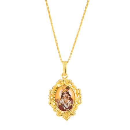 Krishna Murti Pendant in 22ct Gold