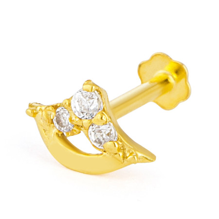 18 carat Yellow Gold Nose Pin 18 carat Yellow Gold Nose Pin